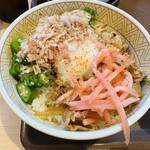 すき家 - 牛まぜのっけ朝食