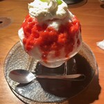 かき氷ミニョン - いちごミルクマスカルポーネ 1,400円