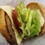 Mos Burger Nerimaekiten - モーニング野菜チーズ。