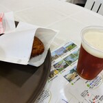 Unazuki Beer Kan - トロッコビールと宇奈月カレーパン