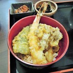 Okuizumo Soba Dokoro Ippuku Hyogo Itan Ten - ミニ天丼