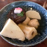 Oden Denden Chiba C-One Ten - おでん5種盛680円