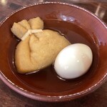 Oden Denden Chiba C-One Ten - 追加で煮卵200円ともちきん200円