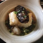 水戸家 - 日替わりランチ：揚げ出し豆ふ