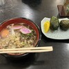 那智黒亭みむろ - 料理写真:そばセット、900円。選べるそばは、月見を選択。