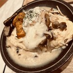 Yokohama Motomachi Doria Arukakitto Kinshi Cho Ten - 焼きオムドリアきのこソース（モッツアレラ追加）