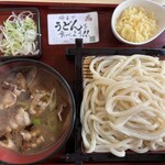 Soba Dokoro Fujinokoshi - 肉汁うどんだよー