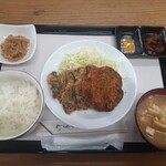 Kitchen Kaede - 鹿カツコロ定食1000円