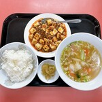 Chinese Sichuan Tei - 四川亭ランチセットマーボー豆腐