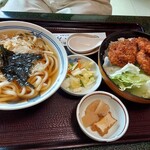 Washoku Iroha - 梅定食(讃岐うどん+カツ丼)