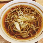 Soba Dokoro Kin no Soba - 「（小）天丼セット　温そば普通盛り」990円