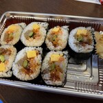 Azuma Sushi - 持ち帰り　吾妻巻き　1個食べたところで写真撮ってないことに気づいた