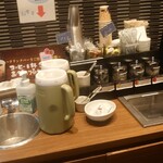 Ootoya Shonanmorufirutenn - ドリンク場ーも頼みました。コーヒーうすっ。