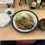 Pouran - ショウガ焼きライス　大盛り　1,320円