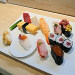 たつ郎寿司 - 料理写真:大盛りにぎり