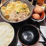 すき家 - 牛すき鍋定食