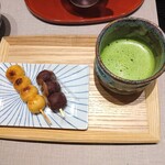 茂助だんご - お団子抹茶セット