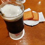 銀座和蘭豆 - やっぱり美味しいですね、ここのコーヒー♪こちらのお店では今回初めて食べたフィナンシェも勿論、美味しかったです。