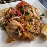 Bua de Thai - 米麺が　とても良き！ 粒ピーナッツの食感良き感じ