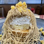 Kuridokoro Kinu Ito Mont Blanc Kurito - 絹糸モンブランの断面