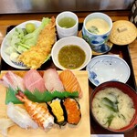 Isshin - すし定食　１４３０円