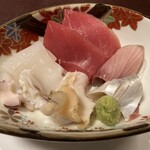 Fuku Zushi - つぶ貝がコリコリ。マグロも相変わらず美味い