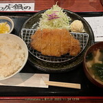 Tonkatsu Kotetsu - 【上ロースカツ定食】1,000円（込）