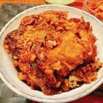 大黒家 - 特選天丼（器替え）