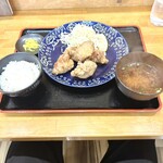 塩梅食堂 - 若鶏からあげ定食