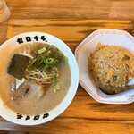 みやざきラーメン ゼロイチ - チャーハンセット990円