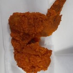 Kentucky Fried Chicken Sekimachi Ten - 追加で、辛みそにんにくチキン。唐揚げ？と思いましたが、やっぱりKFCでした。ビールに合いそう。