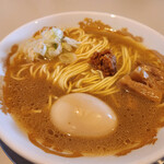 Shinshu Miso Ramen Yamabuki - 山吹赤味玉メンマ～☆