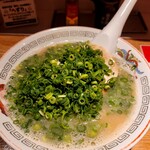 博多ラーメン でぶちゃん - ネギラーメン