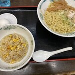 Hidakaya Hatanodai Ten - 汁なしラーメン600円＋半チャーハン290円