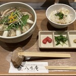 Soba to Shikiage Hatchoan Nonoichi Honmachi Ten - 牡蠣のみぞれ南蛮そばと五郎島金時の炊き込みご飯♡