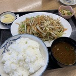 Chika Chan - 野菜炒め定食　¥825(税込)