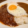 キッチンダディー - あいがけカレー(税込700円)
スパイシーカレー&キーマカレー、目玉焼きトッピング【標準】
カレーはレンチンで再加熱して提供
スパイシーさは弱め、あまり印象に残らない感じでした