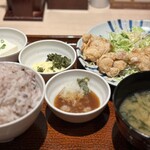 Yayoi Ken Nishi Shinjuku Ten - ■極みから揚げ定食¥950