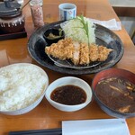 Tonkatsu Butagorira Shinkyogoku Rokkaku Ten - パワーランチ(ロース160㌘) 1,400円