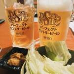 Sapporo Motsuyaki Yamafuku - パーフェクトサントリービールなど