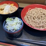 名代富士そば - ミニヒレカツ丼とお蕎麦のセット（＾∇＾）