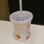 Mcdonalds Kamogawa Ten - ファンタグレープです。