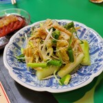 紹興酒家　浜椿 - くらげ野菜の冷製