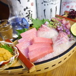 Assortment of 4 kinds of sashimi (big discount!!)