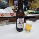 たつ食堂 - 朝からビール