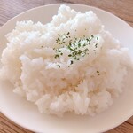 DOG DEPT CAFE Asakusa Sumidagawa Terasu Ten - カレーはライス付きです