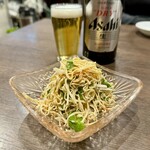 Sichuan Kyodo Sai Shanbarou - 布豆腐の和物 680円