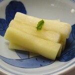 Fukudori - 大根御膳：ほろよい気分（鎌倉ビールで漬けた大根の漬物）