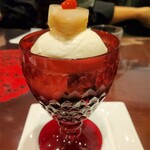 Youkihi cafe Chinois - 「楊貴妃」ライチーをベースに
                      漢方ゼリー、お豆などが入ったお肌にやさしいデザートです。