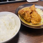 麺や寛 - 唐揚げセット